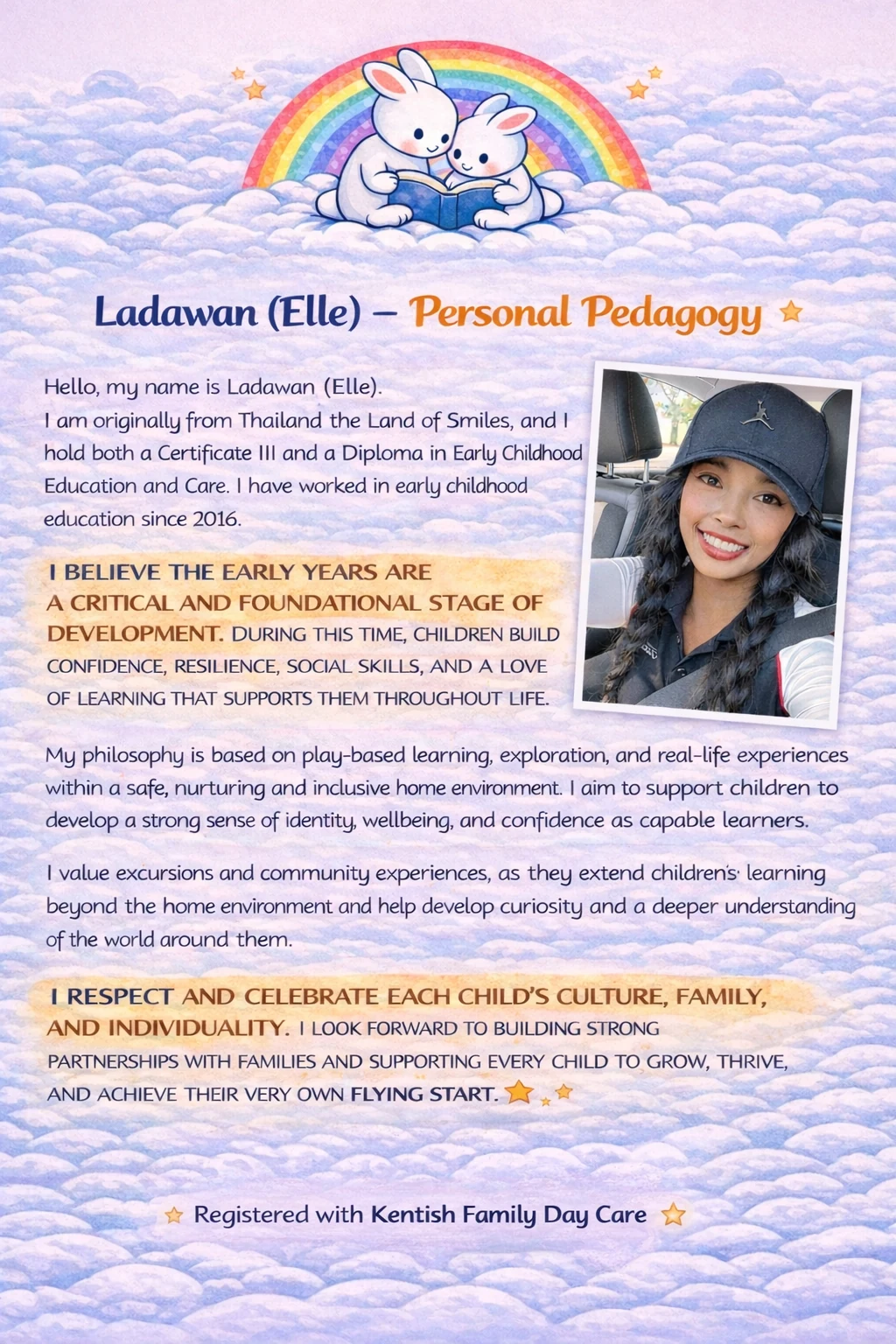 Ladawan Elle personal pedagogy statement